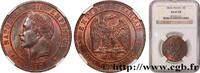 FRANCE Dix centimes Napoléon III, tête laurée SECOND EMPIRE Paris 1863 (30mm, 10g, 6h) -