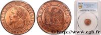 FRANCE Un centime Napoléon III, tête laurée SECOND EMPIRE Bordeaux 1862 (15mm, 1,00g, 6h) -