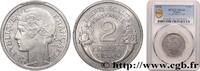 FRANCE 2 francs Morlon, aluminium PROVISIONAL GOVERNEMENT OF THE FRENCH REPUBLIC 1946 (27mm, 2,2g, 6h) -