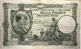 BELGIUM 1000 Francs - 200 Belgas BELGIUM 1000 Francs - 200 Belgas 1934 F -