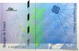 FRANCE 50 Francs SAINT-EXUPÉRY Fauté FRANCE 50 Francs SAINT-EXUPÉRY Fauté 1992 UNC -