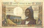 MALI 1000 Francs MALI 1000 Francs 1970 F -