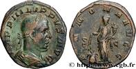 THE MILITARY CRISIS(235 AD to 284 AD) Sesterce PHILIPPUS Rome 246 (29mm, 15,04g, 12h) -