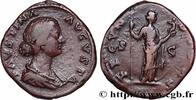 THE ANTONINES (96 AD to 192 AD) Sesterce FAUSTINA MINOR Rome 156-161 (30,5mm, 23,58g, 12h) -
