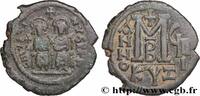 THE EMPIRE FROM ANASTASIUS TO MAURICE TIBERIUS (49 Follis JUSTIN II and SOPHIA Cyzique 572-573 (31mm, 13,69g, 6h) -
