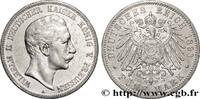 GERMANY - PRUSSIA 5 Mark Guillaume II GERMANY - PRUSSIA Berlin 1893 (38mm, 27,70g, 12h) -
