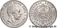 GERMANY - PRUSSIA 5 Mark Guillaume II GERMANY - PRUSSIA Berlin 1891 (38mm, 27,68g, 12h) -