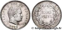 PORTUGAL - KINGDOM OF PORTUGAL - CARLOS I 200 Réis PORTUGAL - KINGDOM OF PORTUGAL - CARLOS I 1891 (24mm, 5,04g, 6h) -