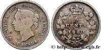 CANADA 5 Cents Victoria CANADA Heaton 1880 (15,5mm, 1,11g, 6h) -