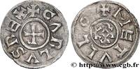 FRANCE Denier CHARLES II LE CHAUVE / THE BALD Melle s.m. (21,5mm, 1,67g, 9h) -