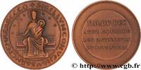 FRANCE Médaille, Sceau de l'abbaye de Notre Dame du Bec H SCEAUX n.d. (45,5mm, 39,80g, 12h) -