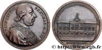 FRANCE Médaille, Nouvelle prison de Treia (Macerata) ITALIE - ÉTATS DU PAPE - PIE VI (Jean-Ange Braschi) (1786/1787) (40,5mm, 28,95g, 12h) -