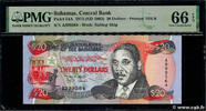 BAHAMAS 20 Dollars BAHAMAS 20 Dollars 1993 UNC -