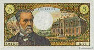 FRANCE 5 Francs PASTEUR FRANCE 5 Francs PASTEUR 1968 XF -