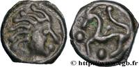 FRANCE Potin à la tête “d’indien”, de style fin SENONES (Area of Sens) Sens (89) c. avant 52 AC. (18mm, 4,92g, 3h) -
