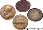 FRANCE Médaille, Henri Poincaré, Paquebot de la compagnie MER ET MARINE : PAQUEBOTS, NAVIRES, BATEAUX 1953 (49,5mm, 61,29g, 12h) -
