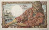 FRANCE 20 Francs PÊCHEUR FRANCE 20 Francs PÊCHEUR 1944 UNC -