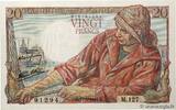 FRANCE 20 Francs PÊCHEUR FRANCE 20 Francs PÊCHEUR 1944 UNC -