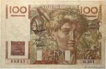 FRANCE 100 Francs JEUNE PAYSAN filigrane inversé FRANCE 100 Francs JEUNE PAYSAN filigrane inversé 1952 F -