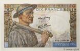 FRANCE 10 Francs MINEUR FRANCE 10 Francs MINEUR 1943 UNC- -