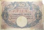 FRANCE 50 Francs BLEU ET ROSE FRANCE 50 Francs BLEU ET ROSE 1921 F- -
