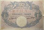 FRANCE 50 Francs BLEU ET ROSE FRANCE 50 Francs BLEU ET ROSE 1926 F -