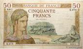 FRANCE 50 Francs CÉRÈS FRANCE 50 Francs CÉRÈS 1935 F -