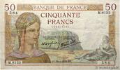 FRANCE 50 Francs CÉRÈS modifié FRANCE 50 Francs CÉRÈS modifié 1938 VF -