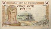 FRANCE 50 Francs CÉRÈS modifié FRANCE 50 Francs CÉRÈS modifié 1939 VF -