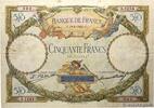 FRANCE 50 Francs LUC OLIVIER MERSON FRANCE 50 Francs LUC OLIVIER MERSON 1927 VG -