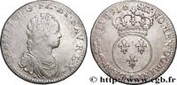 FRANCE Quart d’écu à l’écu rond couronné LOUIS XV THE BELOVED Paris 1716 (28mm, 7,57g, 6h) -