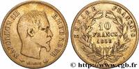FRANCE 10 francs or Napoléon III, tête nue SECOND EMPIRE Paris 1858 (19mm, 3,16g, 6h) -