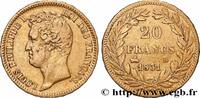 FRANCE 20 francs or Louis-Philippe, Tiolier, tranche insc LOUIS-PHILIPPE I Rouen 1831 (21mm, 6,34g, 6h) -