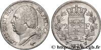 FRANCE 2 francs Louis XVIII LOUIS XVIII Lille 1824 (27mm, 9,87g, 6h) -
