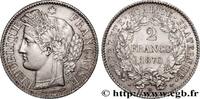 FRANCE 2 francs Cérès, avec légende III REPUBLIC Paris 1870 (27mm, 9,99g, 6h) -