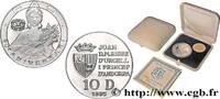 ANDORRA (PRINCIPALITY) Coffret 10 Diners Proof 50e Anniversaire F.A.O + 2 ANDORRA (PRINCIPALITY) 1995 (38,50mm, 31,23g, 12h) -