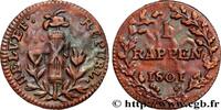 SWITZERLAND - HELVETIC REPUBLIC 1 Rappen République Helvétique SWITZERLAND - HELVETIC REPUBLIC 1801 (14,84mm, 0,64g, 6h) -