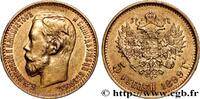 RUSSIA - NICHOLAS II 5 Roubles RUSSIA - NICHOLAS II Saint-Petersbourg 1899 (18mm, 4,31g, 12h) -