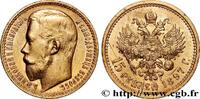 RUSSIA - NICHOLAS II 15 Roubles RUSSIA - NICHOLAS II Saint-Petersbourg 1897 (24,20mm, 12,91g, 12h) -