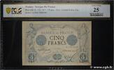 FRANCE 5 Francs NOIR FRANCE 5 Francs NOIR 1873 VF -