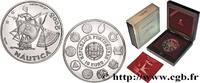 PORTUGAL Belle Épreuve 10 Euro NAUTICA-SÉRIE IBÉRO-AMÉRICAI PORTUGAL Lisbonne 2003 (40,00mm, 27,00g, 12h) -