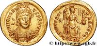 THE END OF EMPIRE(363 AD to 476 AD) Solidus HONORIUS Constantinople 408-420 (20,5mm, 4,46g, 6h) -