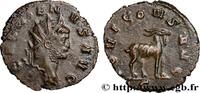 THE MILITARY CRISIS(235 AD to 284 AD) Antoninien GALLIENUS Rome 267-268 (19mm, 2,65g, 12h) -