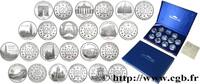 FRANCE COFFRET des 12 Monnaies Belle Épreuve 1,5 euro/10 COMMEMORATIVE COINS MONNAIE DE PARIS Paris n.d. (37mm, g, 6h) -