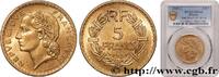 FRANCE 5 francs Lavrillier, bronze-aluminium PROVISIONAL GOVERNEMENT OF THE FRENCH REPUBLIC Castelsarrasin 1945 (31mm, 12g, 6h) -