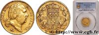 FRANCE 20 francs or Louis XVIII, tête nue LOUIS XVIII Perpignan 1818 (21mm, 6,45g, 6h) -
