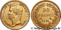 FRANCE 20 francs or Louis-Philippe, Tiolier, tranche insc LOUIS-PHILIPPE I Rouen 1831 (21mm, 6,40g, 6h) -