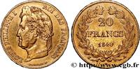 FRANCE 20 francs Louis-Philippe, Domard LOUIS-PHILIPPE I Paris 1840 (21mm, 6,41g, 6h) -