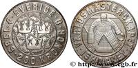 SWEDEN 200 Kronor Championnat de Hockey sur glace SWEDEN 1989 (36mm, 27,09g, 12h) -