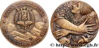 FRANCE Médaille, 80e anniversaire de la section randonneu ASSOCIATIONS Espagne, Reus 1981 (93mm, 426,42g, 12h) -